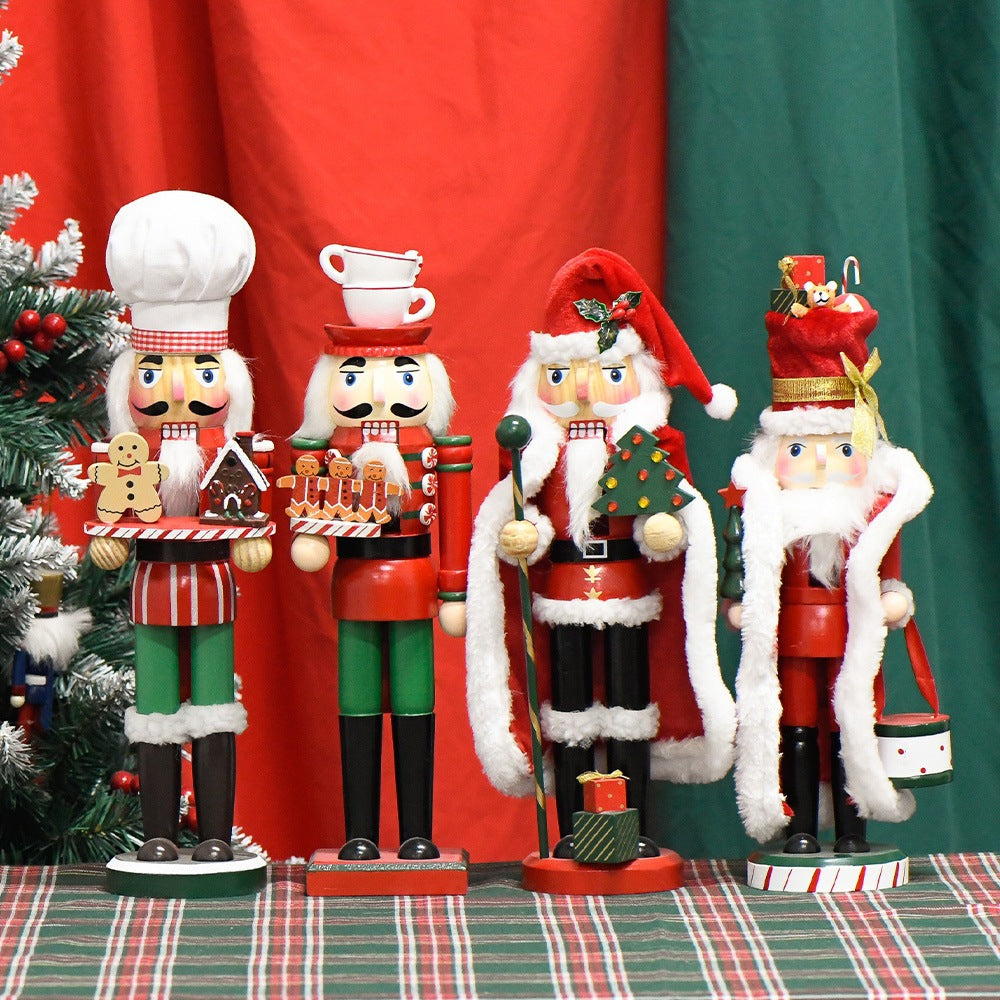 Nutcracker decorative figure, wood, 35 cm