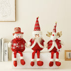 Decorative gnome figure made of fabric for Christmas