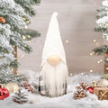 Decorative gnome figure, standing, made of fabric