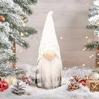 Decorative gnome figure, standing, made of fabric