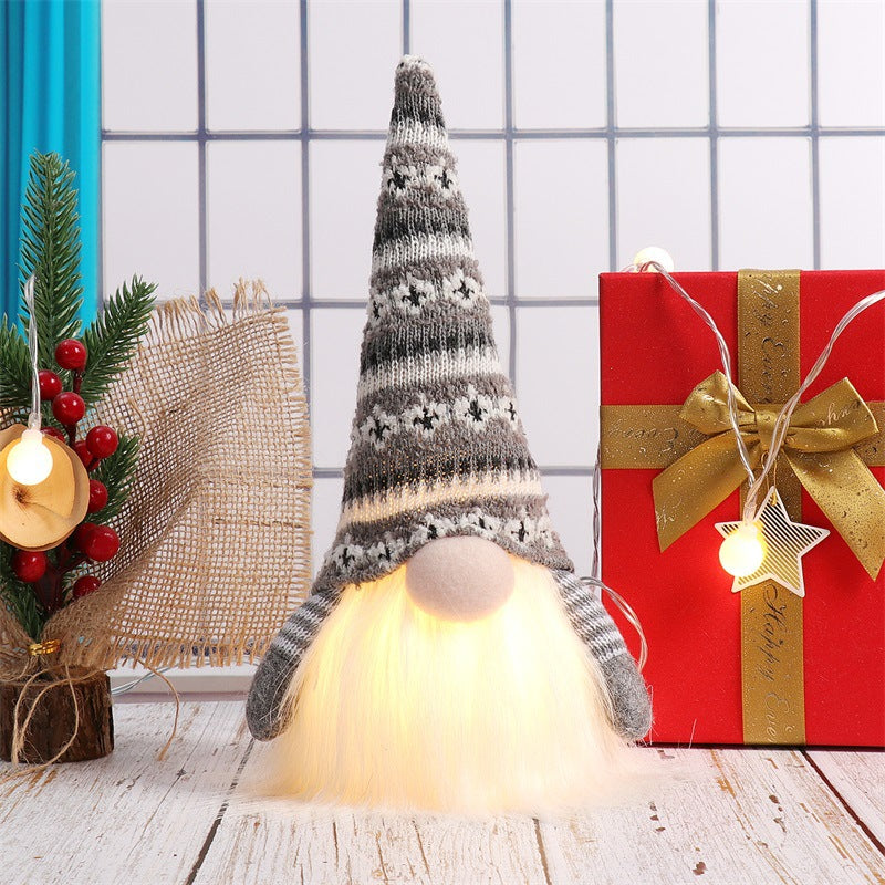 Christmas Elf with LED Lighting, Fabric
