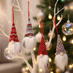 Christmas Fabric Tags, Set of 4