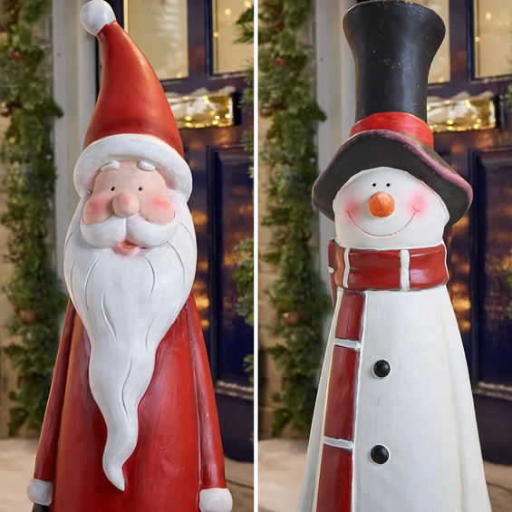 Christmas elf figure made of resin