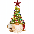 Christmas dwarf made of synthetic resin, decorative figure