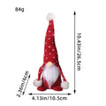 Gnome figure with knit hat and pompom, standing