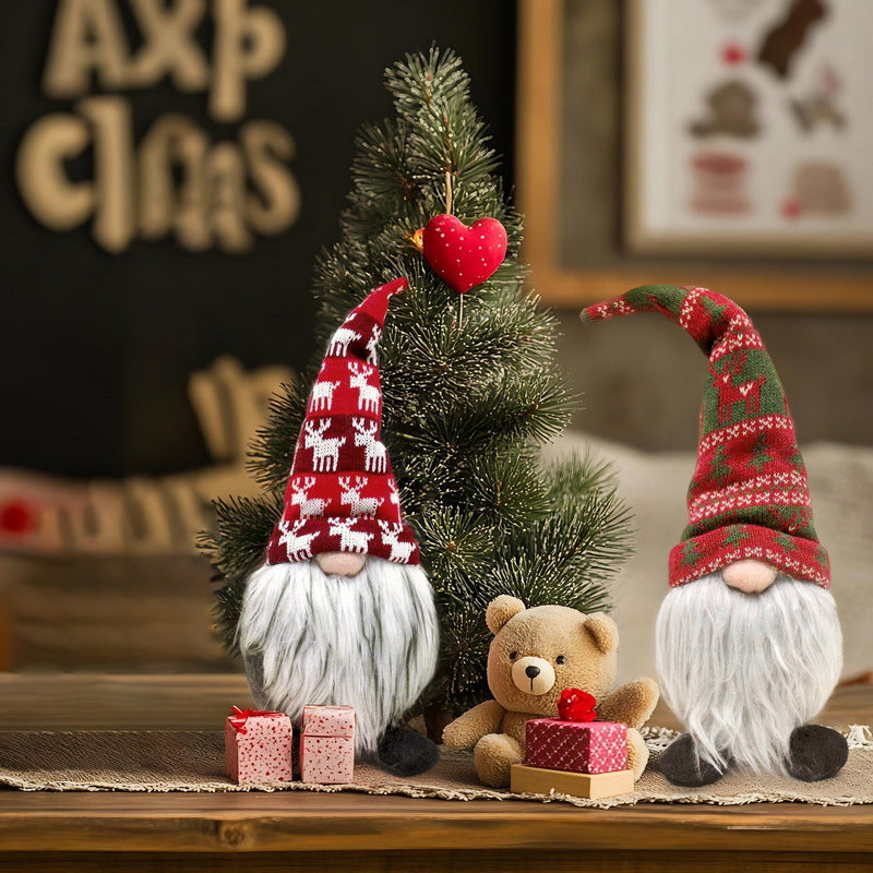 Scandinavian Gnome Decoration Figure for Christmas