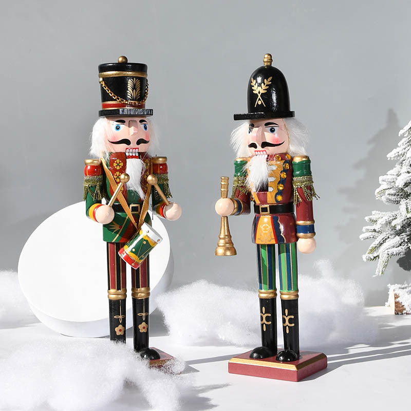 Nutcracker Soldier made of solid wood, 30 cm