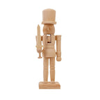 Nutcracker figure made of wood, 20 cm, for self-design