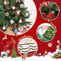 Christmas Elf Wooden Charms, 36 Pieces