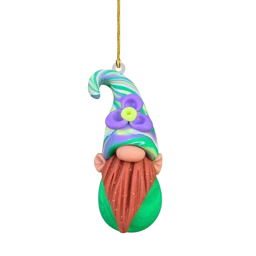 Christmas Gnome Pendant made of Acrylic