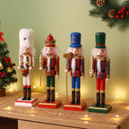 Wood Nutcracker Pendant, 13 cm