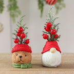 Christmas decorative figure made of cement