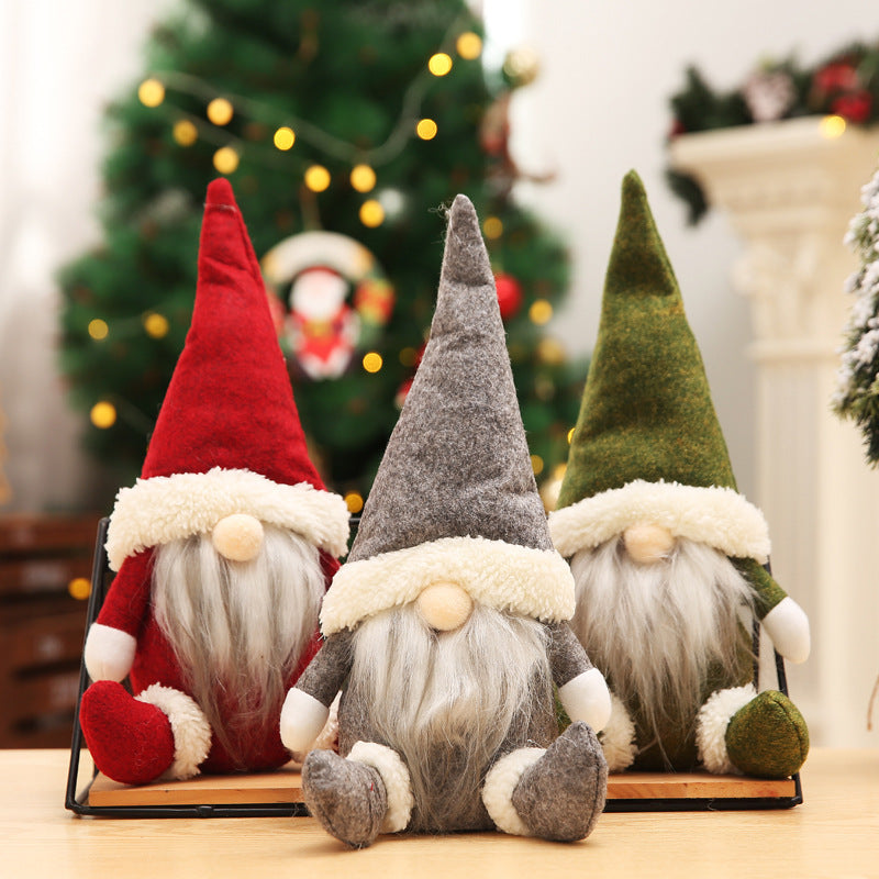 Christmas Goblin Decorative Figure, Fabric