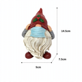 Three-Wise-Dwarfs, Resin-Figures