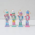 Nutcracker set, 12.5 cm, Christmas tree decoration