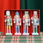 Nutcracker set in Scandinavian style, 13 cm