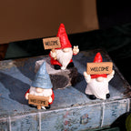 Decorative Christmas Gnome Figure made of Resin
