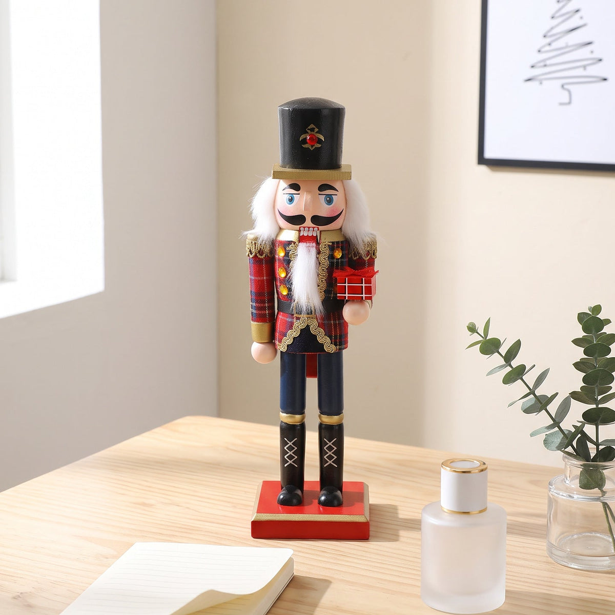 Nutcracker figure, 25 cm, wood, hand-painted