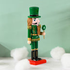 Decorative Nutcracker, 25 cm, Green