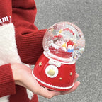 Decorative music snow globe made of resin