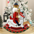Traditional nutcracker made of pine wood