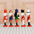 Nutcracker set, 5-piece, 13 cm