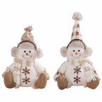 Christmas gnomes made of knit, various designs