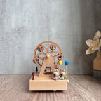 Wooden Music Box Ferris Wheel Design