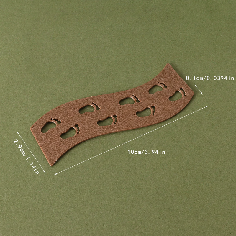 Miniature Christmas Footprint Mat for Dollhouses