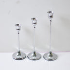 Decorative iron candle holder, ginkgo leaf design