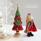 Decorative Christmas figure made of resin