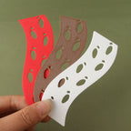 Miniature Christmas Footprint Mat for Dollhouses