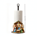 Christmas paper roll holder made of acrylic