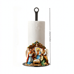 Christmas paper roll holder made of acrylic