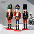 Nutcracker set, 38 cm, 3-piece