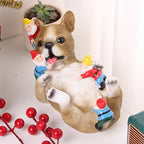 Creative gnome figure with animal motif