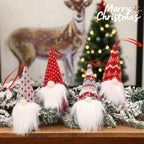 Christmas Fabric Tags, Set of 4