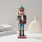 Decorative wooden nutcracker