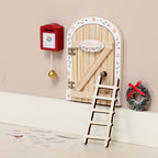 Christmas Elf Door made of plaster for children