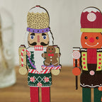 Decorative wooden nutcracker soldier for Christmas