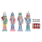 Nutcracker set in Scandinavian style, 13 cm