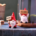 Decorative Christmas Gnome Figure made of Resin