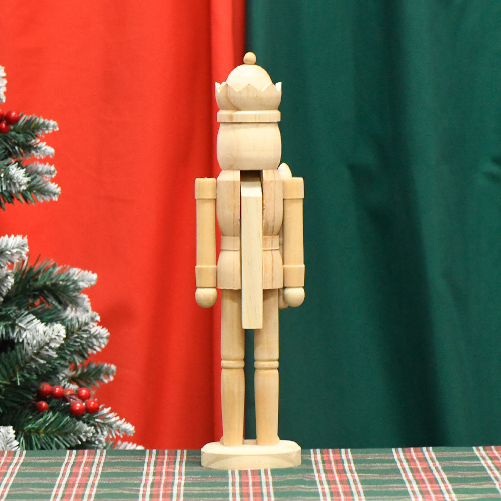 Nutcracker blank made of hardwood, 38 cm