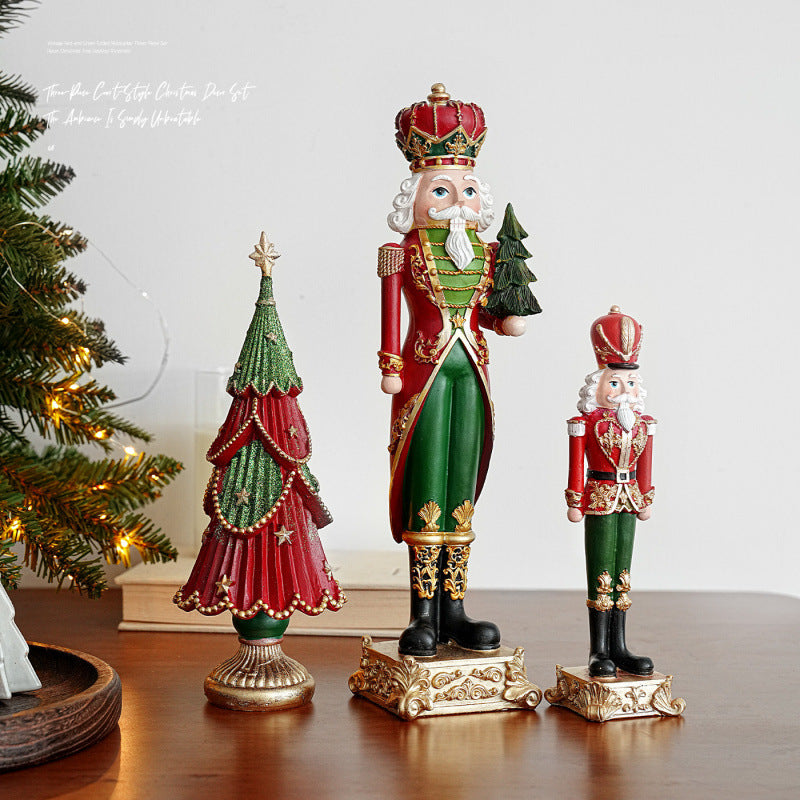 Decorative Christmas figure made of resin