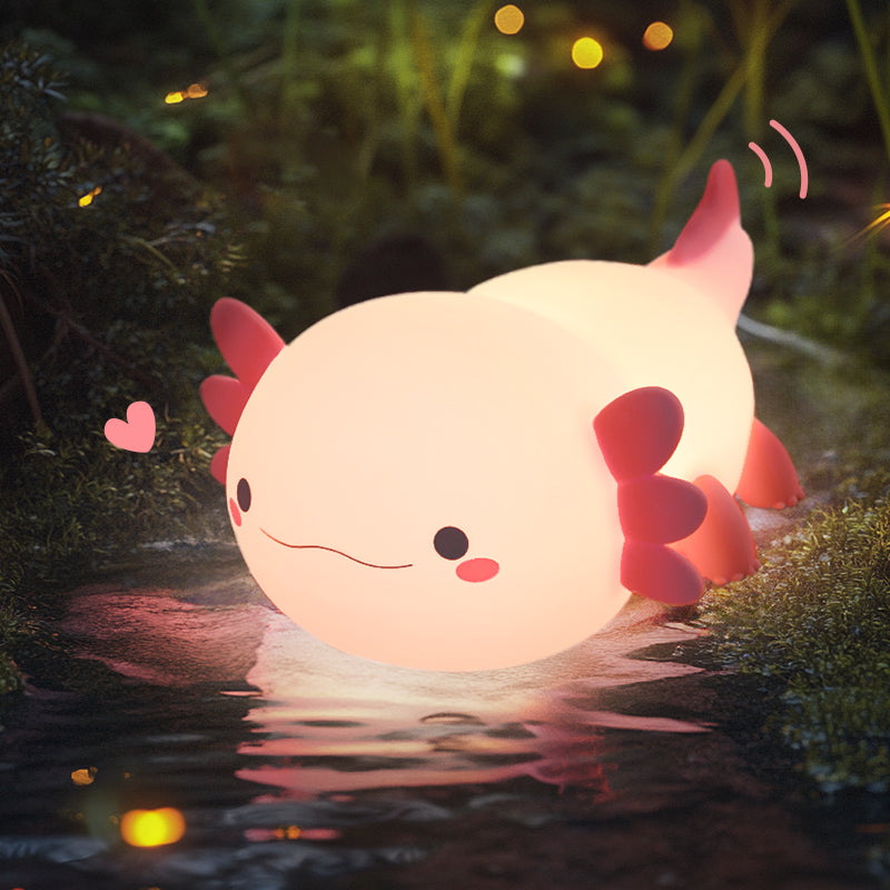 Satsus® Axolotl Cute Squishy Night Light - Perfect Gift