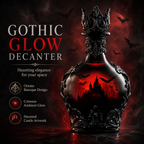 Gothic Vampire Elixir Whiskey Decanter | Magic Potion Style Liquor Bottle