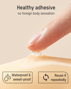 1Front Closure Adhesive Invisible Push-Up Bra(2 Pairs)