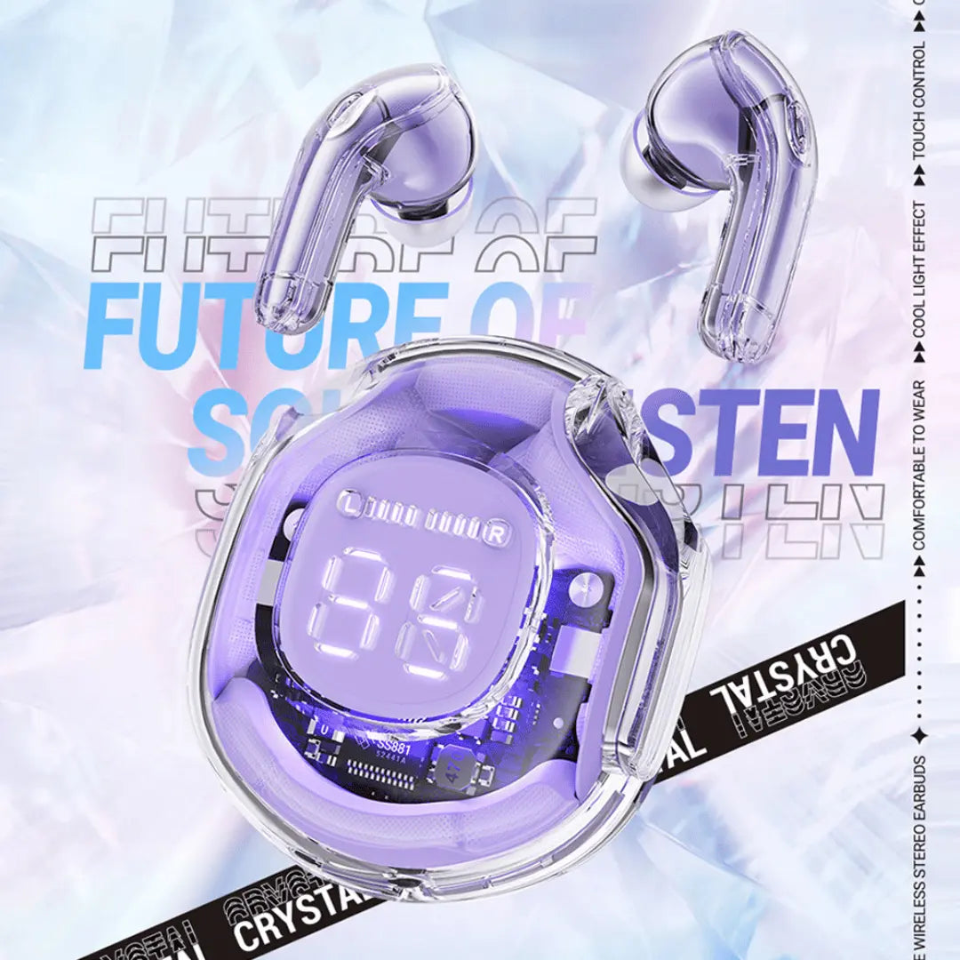 CrystalBeats - Bluetooth Headphones