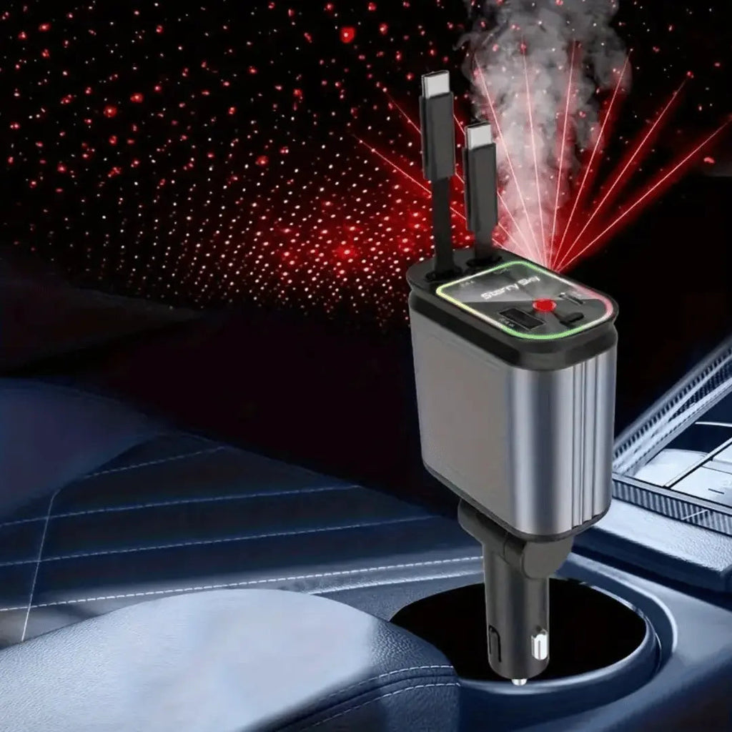 SkyFuse - 4-in-1 Car Charger
