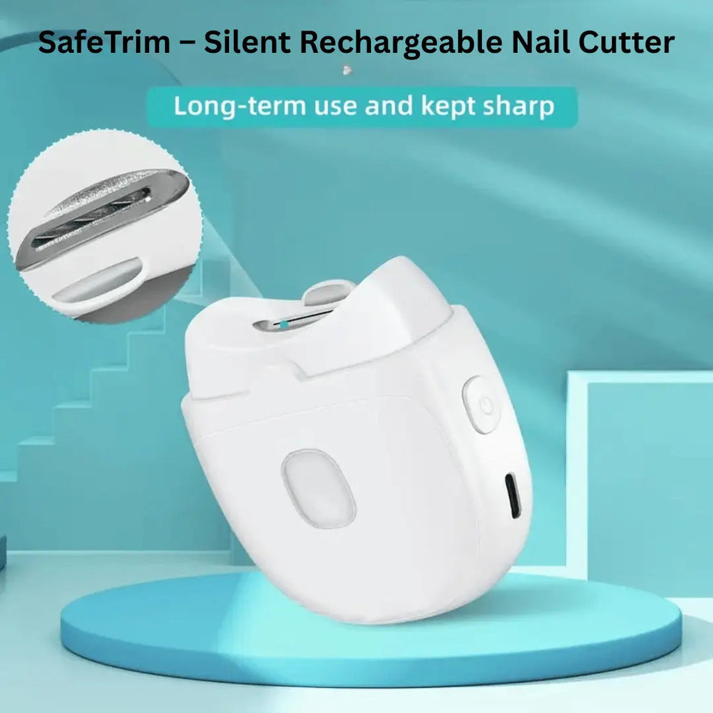 SafeTrim – Silent Rechargeable Nail Cutter